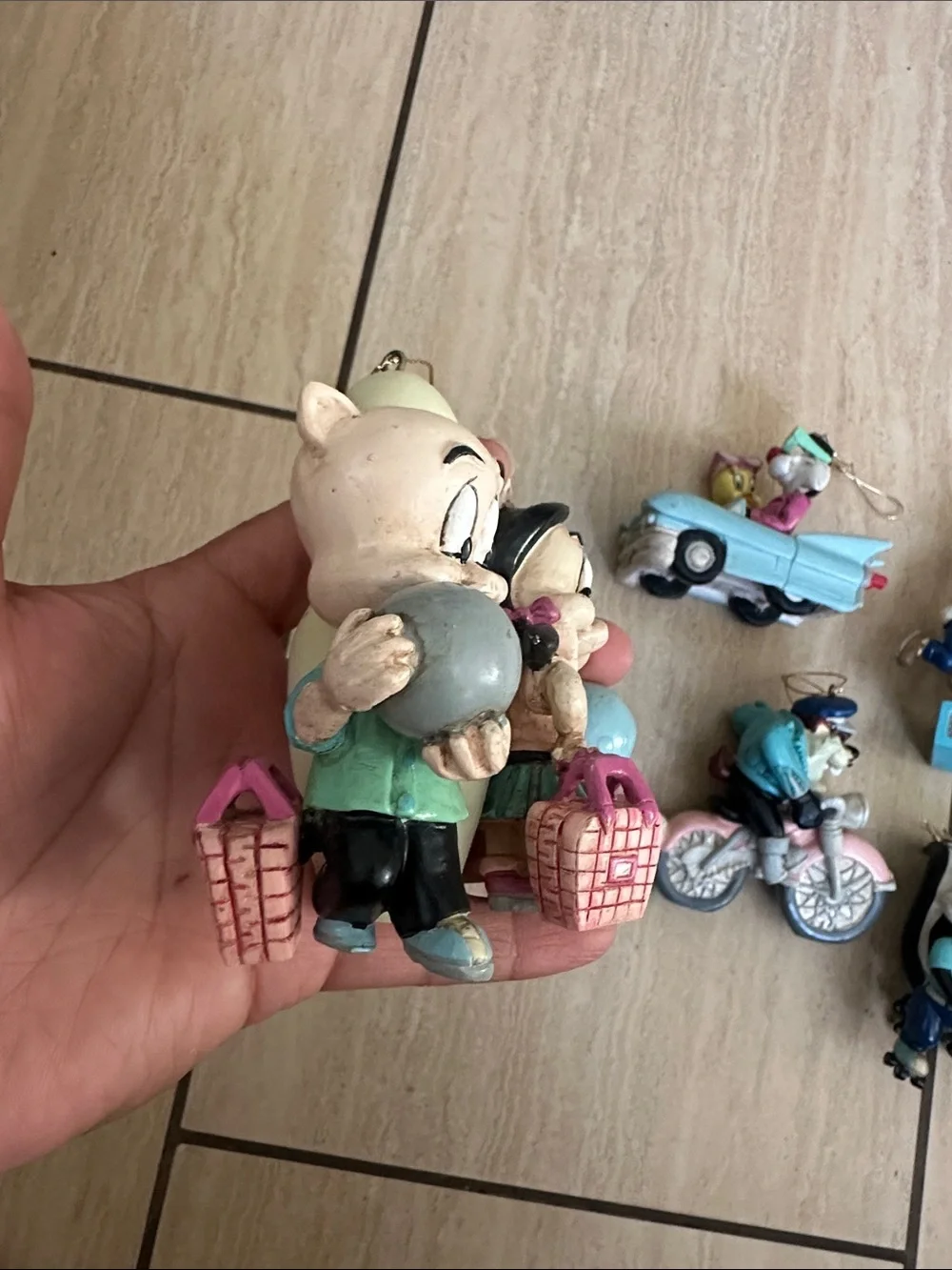 Looney Tunes Warner Bros. Vintage Christmas Ornaments